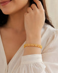 Royal Heritage Broad Gold Bracelet